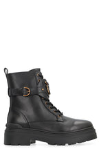 Load image into Gallery viewer, Mia Leather combat boots
