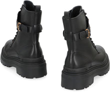 Load image into Gallery viewer, Mia Leather combat boots
