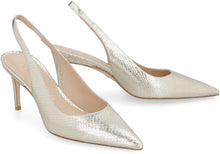 Carica l'immagine nel visualizzatore di Gallery, Slingback Stuart in pelle
