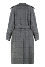 Carica l'immagine nel visualizzatore di Gallery, Cappotto lungo in tweed di lana
