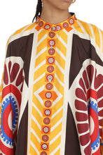 Load image into Gallery viewer, Printed silk blouse
