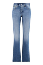 Carica l'immagine nel visualizzatore di Gallery, Jeans straight leg a 5 tasche
