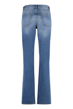 Carica l'immagine nel visualizzatore di Gallery, Jeans straight leg a 5 tasche
