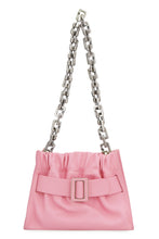 Load image into Gallery viewer, Square Scrunchy Soft leather mini bag
