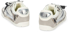 Carica l'immagine nel visualizzatore di Gallery, Sneakers in mesh e pelle con stampa pitonata
