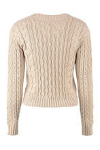 Carica l'immagine nel visualizzatore di Gallery, Pullover Okra in maglia a trecce
