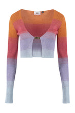 Load image into Gallery viewer, Lurex knit cardigan
