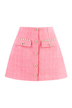 Load image into Gallery viewer, Knitted mini skirt
