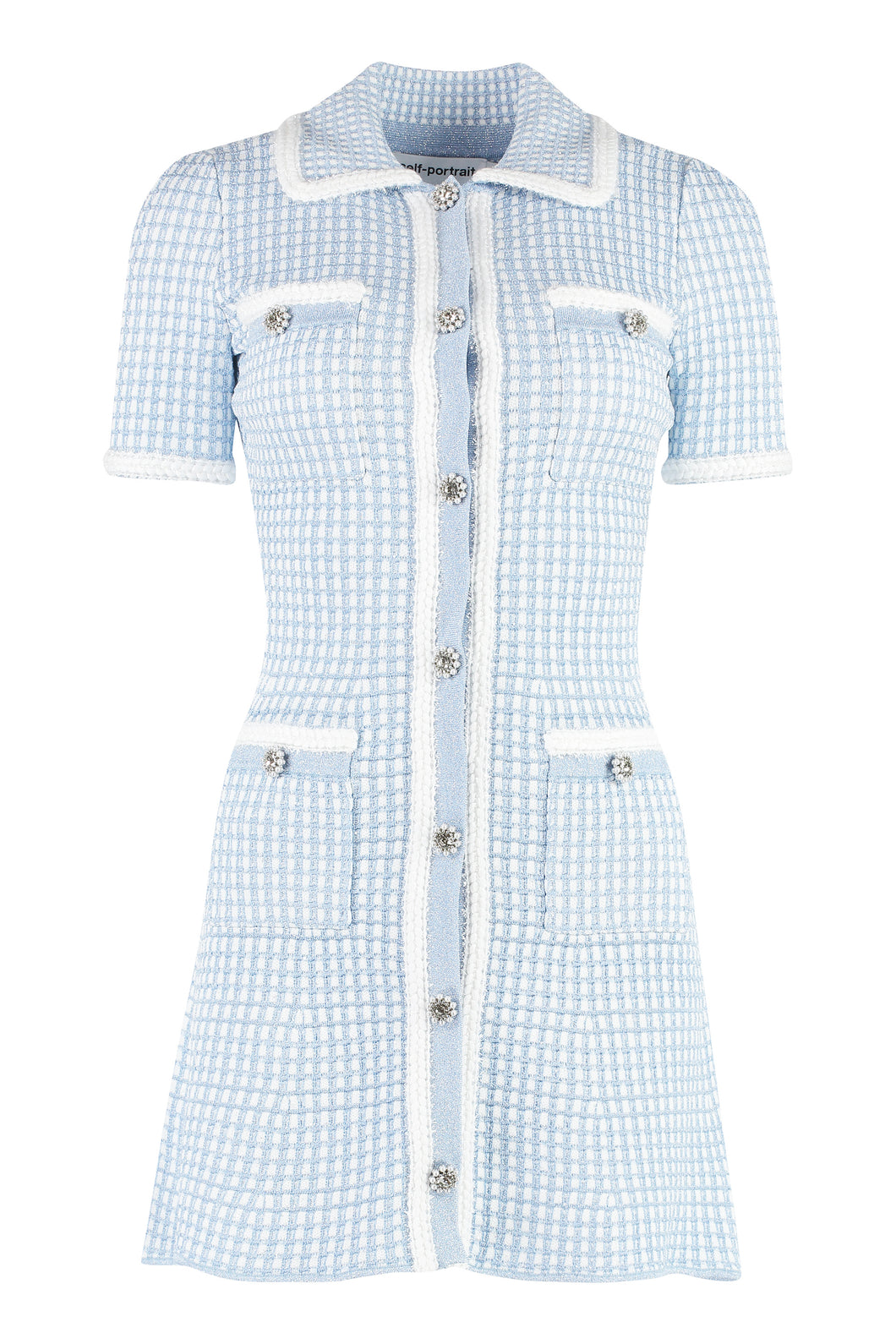 Abito in maglia lurex