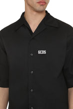 Load image into Gallery viewer, Short sleeve cotton blend shirt
