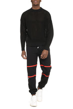 Load image into Gallery viewer, Long sleeve crew-neck sweater
