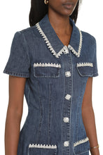 Load image into Gallery viewer, Denim embellished dress
