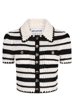 Load image into Gallery viewer, Striped knit top
