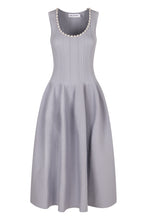 Load image into Gallery viewer, Ribbed knit midi dress
