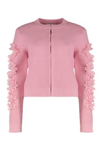 Carica l'immagine nel visualizzatore di Gallery, Self-Portrait x Christopher Kane - Cardigan con dettagli in pizzo
