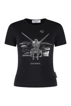 Carica l'immagine nel visualizzatore di Gallery, T-shirt girocollo in cotone
