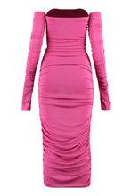 Load image into Gallery viewer, Draped jersey dress
