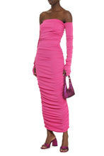 Load image into Gallery viewer, Draped jersey dress
