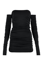Carica l&#39;immagine nel visualizzatore di Gallery, Abito in jersey drappeggiato
