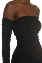 Carica l&#39;immagine nel visualizzatore di Gallery, Abito in jersey drappeggiato
