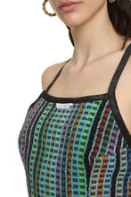 Carica l'immagine nel visualizzatore di Gallery, Top jacquard multicolor
