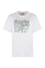 Carica l'immagine nel visualizzatore di Gallery, T-shirt girocollo in cotone
