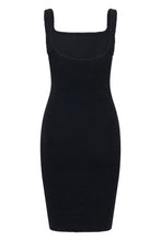 Load image into Gallery viewer, Midi dress with square neckline

