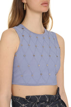 Carica l'immagine nel visualizzatore di Gallery, Crop-top in maglia
