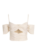 Carica l'immagine nel visualizzatore di Gallery, Crop top drappeggiato

