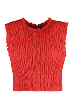 Carica l'immagine nel visualizzatore di Gallery, Crop top in tessuto tecnico
