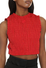 Carica l'immagine nel visualizzatore di Gallery, Crop top in tessuto tecnico
