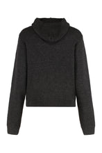 Carica l'immagine nel visualizzatore di Gallery, Maglione con cappuccio in misto alpaca
