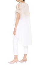Carica l'immagine nel visualizzatore di Gallery, Top in cotone con gilet in rete
