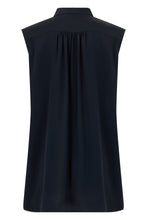 Carica l'immagine nel visualizzatore di Gallery, Blusa smanicata con ricami gioiello
