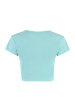 Carica l'immagine nel visualizzatore di Gallery, Crop top in tessuto tecnico
