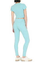 Carica l'immagine nel visualizzatore di Gallery, Crop top in tessuto tecnico
