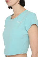 Carica l'immagine nel visualizzatore di Gallery, Crop top in tessuto tecnico

