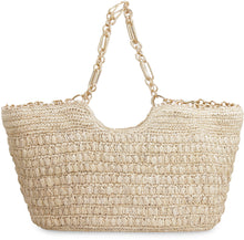 Carica l'immagine nel visualizzatore di Gallery, Tote bag Naima in rafia
