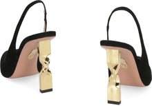 Carica l'immagine nel visualizzatore di Gallery, Slingback Twist in suede
