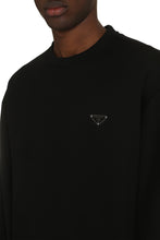 Load image into Gallery viewer, Cotton crew-neck sweatshirt
