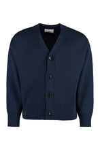 Load image into Gallery viewer, Logo detail cotton cardigan
