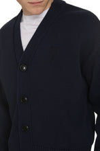 Load image into Gallery viewer, Logo detail cotton cardigan
