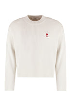 Load image into Gallery viewer, Cotton blend crew-neck sweater
