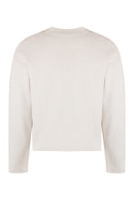 Load image into Gallery viewer, Cotton blend crew-neck sweater
