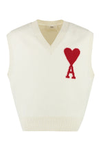 Carica l'immagine nel visualizzatore di Gallery, Gilet in maglia di lana

