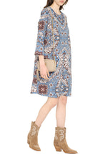 Carica l&#39;immagine nel visualizzatore di Gallery, Abito chemisier Ululato in cotone
