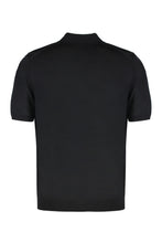 Load image into Gallery viewer, Knitted wool polo shirt
