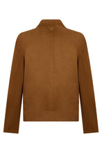 Load image into Gallery viewer, Short jacket in suede leather
