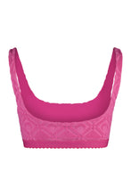 Carica l'immagine nel visualizzatore di Gallery, Crop top in tessuto jacquard
