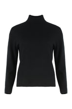 Carica l'immagine nel visualizzatore di Gallery, Maglione a collo alto in cashmere e seta
